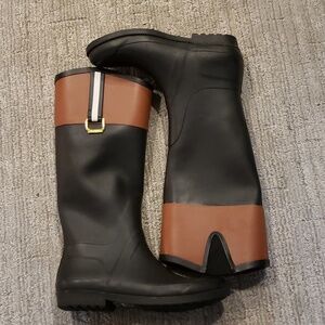 Tommy hilfiger womens rubber boots sz 8
